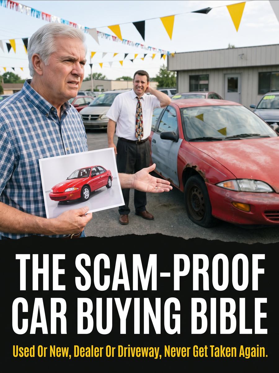 The Scam-Proof Car Buying Bible — book cover