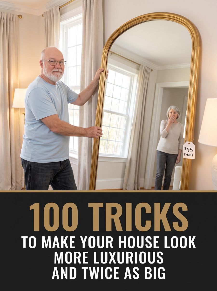 100 Tricks to Make Your House Look More Luxurious and Twice as Big — book cover